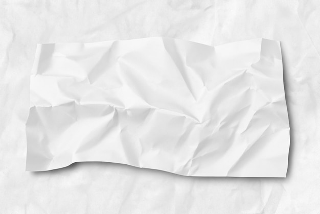 foto wit verfrommeld papier textuur achtergrond ontwerpruimte witte toon