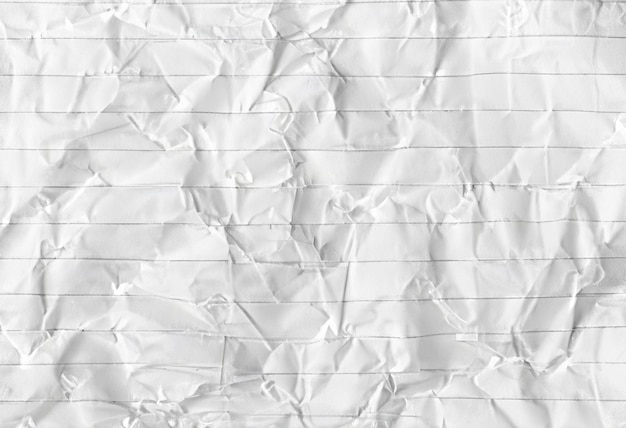 Foto foto wit verfrommeld papier textuur achtergrond ontwerpruimte witte toon