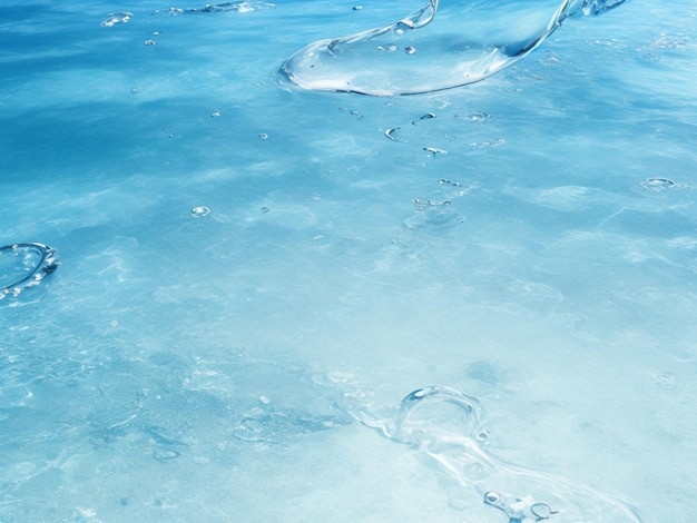 Foto zoetwater textuur achtergrond doorzichtige vloeistof