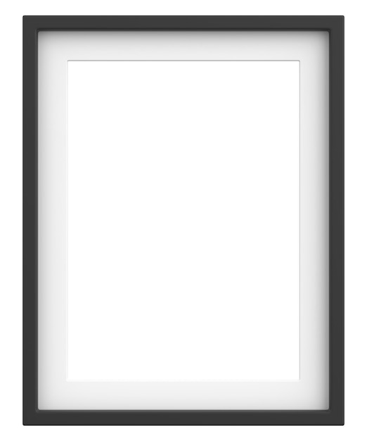 Fotoframe Portretframe 3D-illustratie