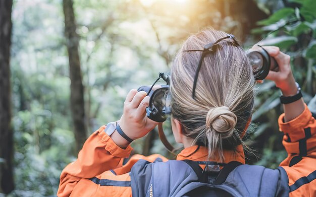 Foto fotografie aziatische vrouw reizen natuur