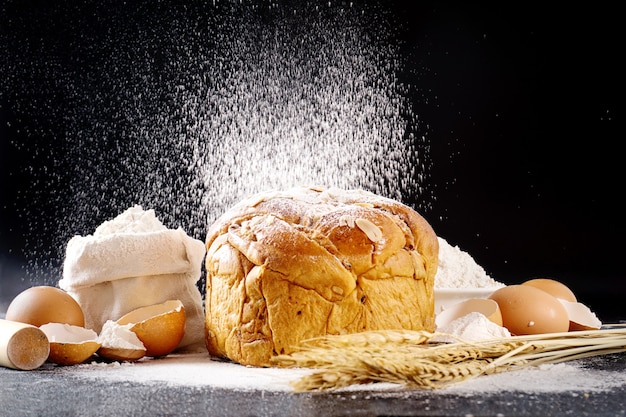 Fotografie van gebakken brood