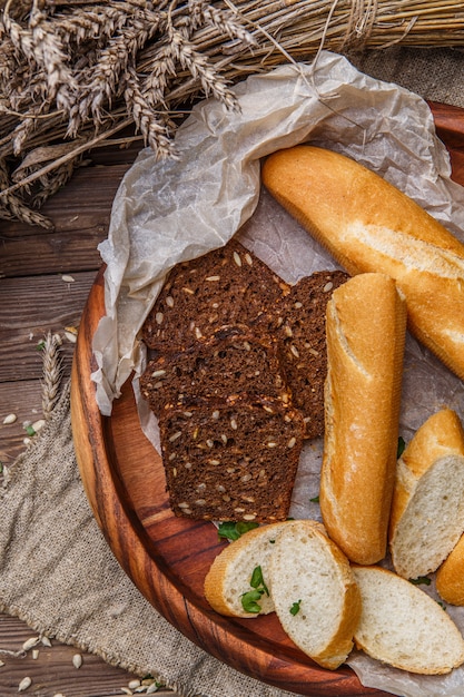 Fotografie van stokbrood en brood