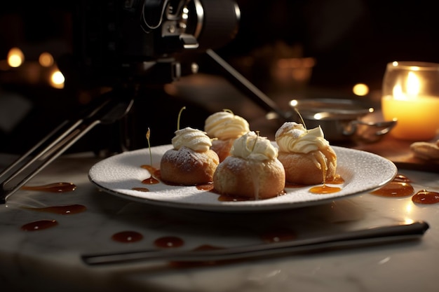 Fotorealistische professionele food-commerciële fotograaf