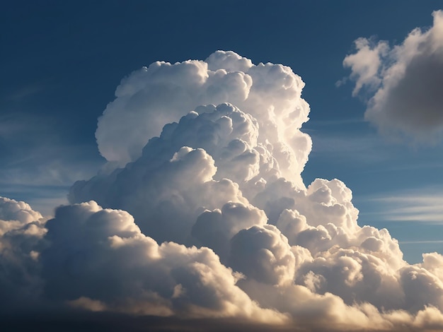 Foto fotorealistische wolken