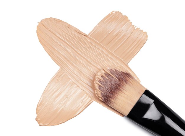 Foundation and makeup brush