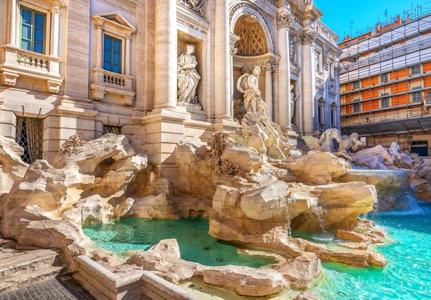 Photo fountain de trevi