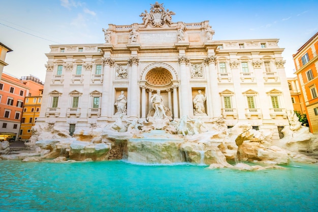 Fountain di Trevi in Rome Italy