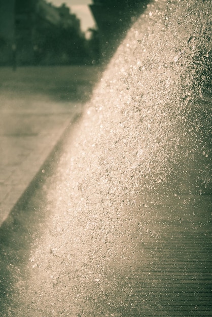 Fountain Falling Stream