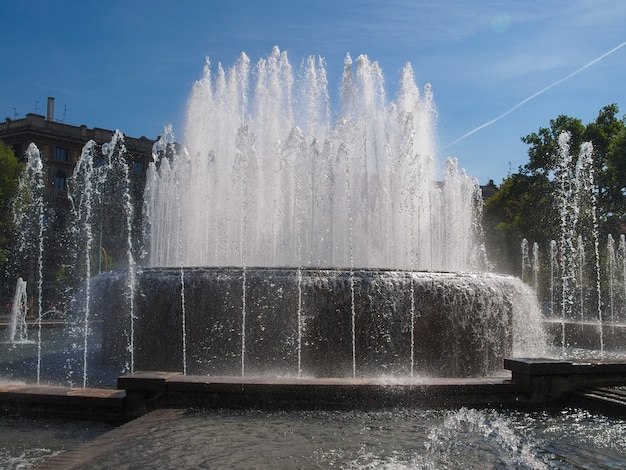 Fountain in Milan