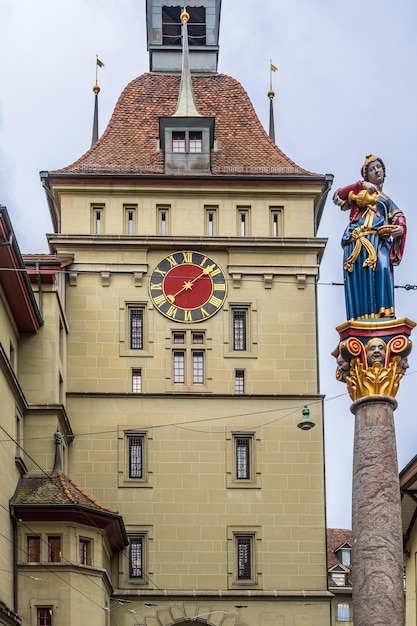 Fountain in the old town of Bern