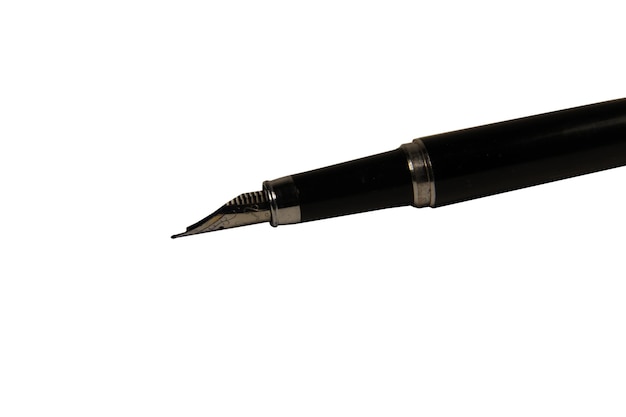 fountain pen isolated on a white background