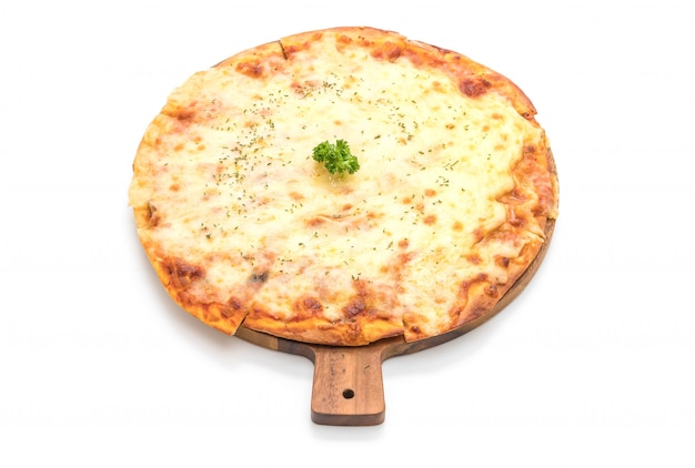 Foto quattro pizze al formaggio