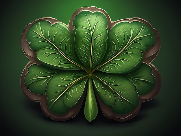 Fourleaf clover generate by ai