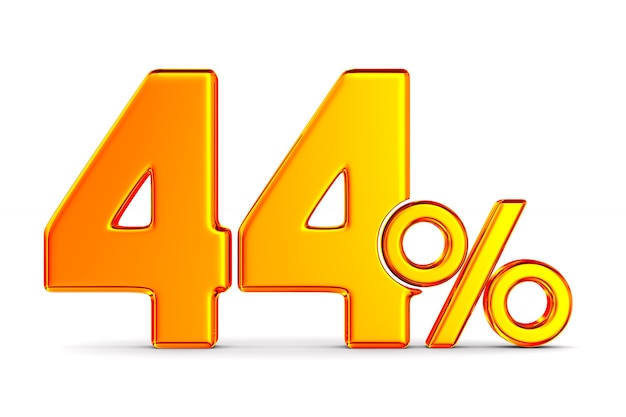 흰색에 44 %