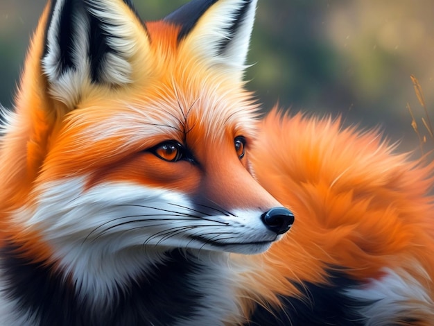 Photo fox ai image