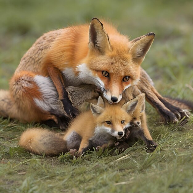 Photo fox animal