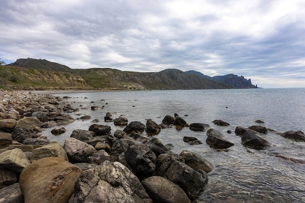 Fox Bay is a bay of the Black Sea between the KaraDag and Megan mountain ranges in the Crimea