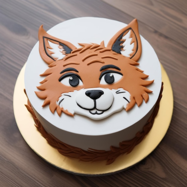 Fox Cake A Stunning 4k Matte Photo Design By Svetlin Velinov