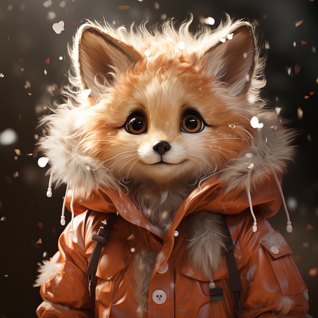 fox character Generative AI