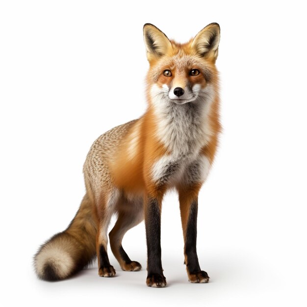 Fox clip art isolated