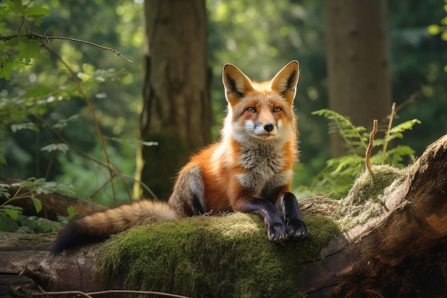 Fox in a Forest Generative AI