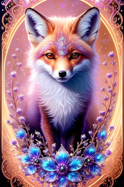 A fox is a symbol of the new year