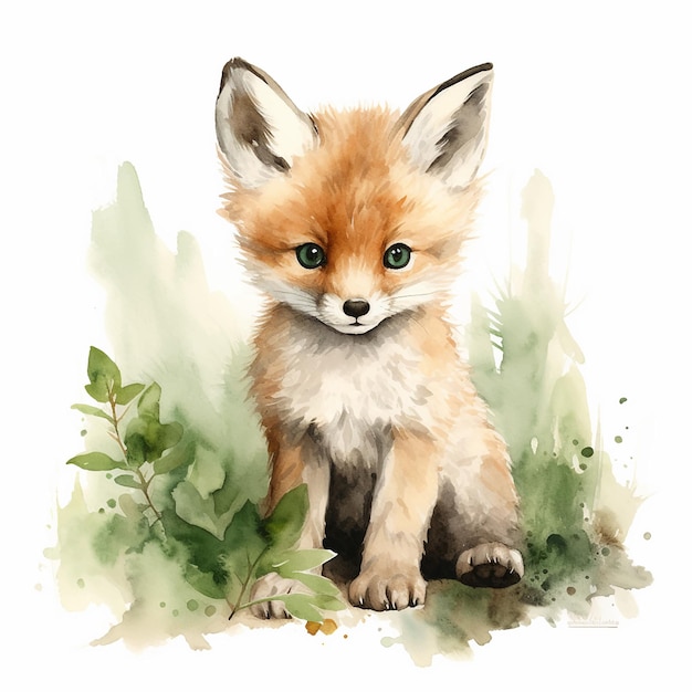 Fox little fox Ginger Ginger playful wildlife Forest