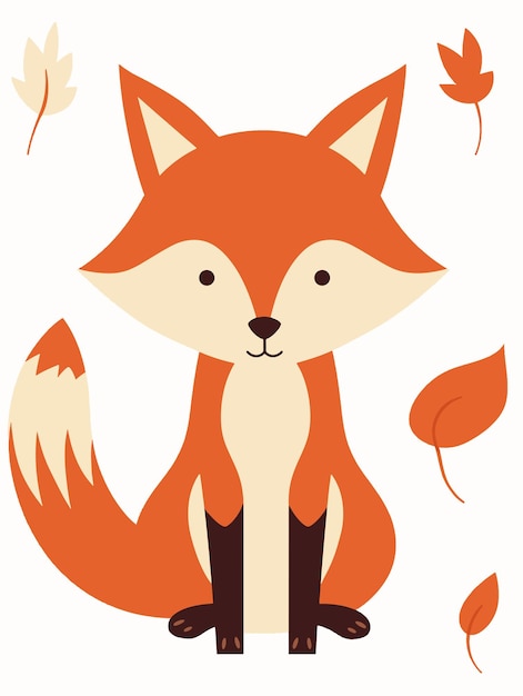 Fox little fox Ginger playful wildlife Forest