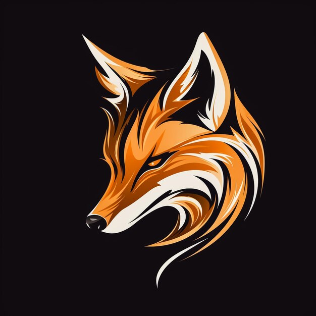 Photo fox logo design