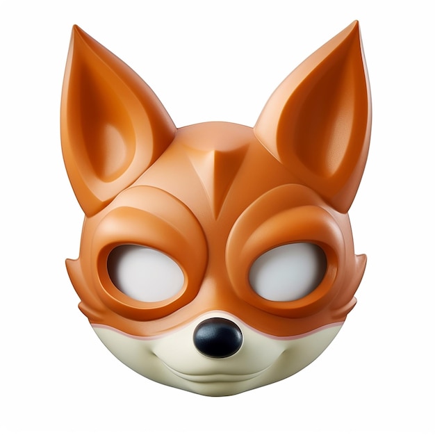 A fox mask with a nose and nose