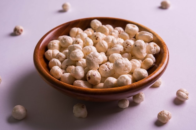 Fox nut or Roasted lotus seed or makhana