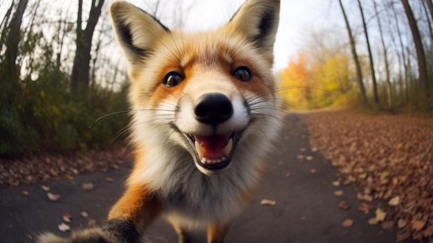 Fox Taking Selfies That Will Make You Smile Crazy Animals Who Took Cute Selfies