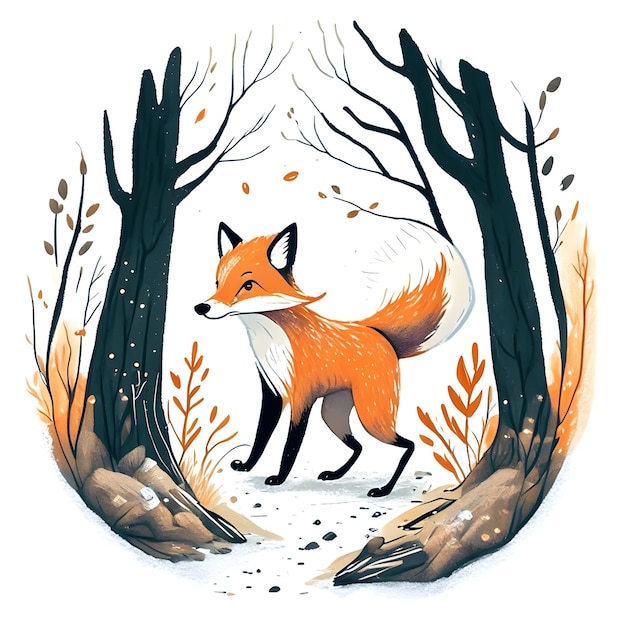 Fox vector illustration