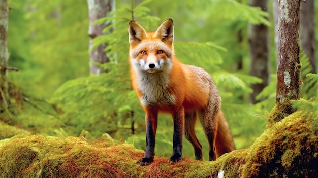 Fox in the Wilderness