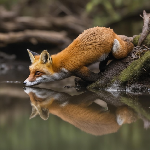 Foto fotografia della fauna selvatica della volpe