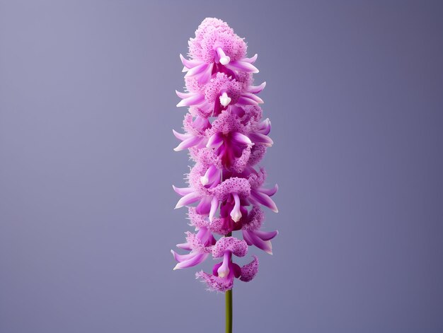 Photo foxtail orchid flower in studio background single foxtail orchid flower beautiful flower images