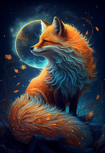 Foxy fox 생성 AI