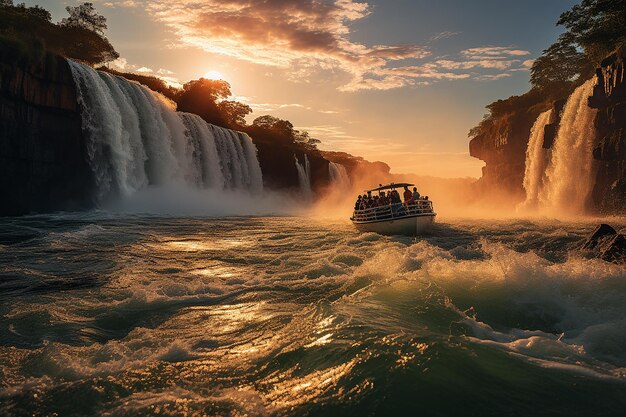 Photo foz do iguau brazil macuco safari an exciting boat adventure