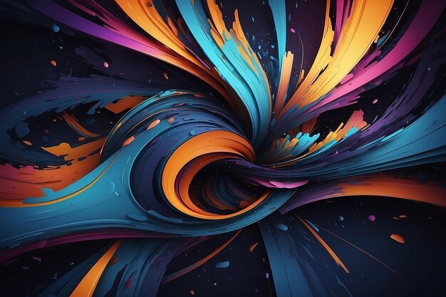 Fractal abstract background