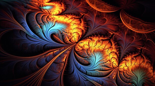 Fractal Art achtergrond