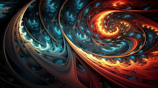 Fractal Art achtergrond