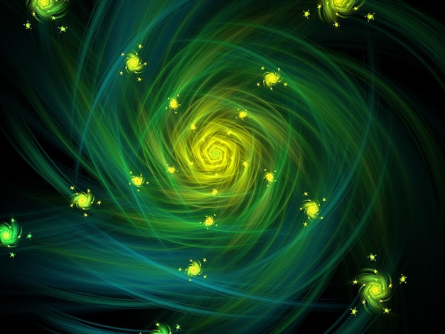 Fractal art background for creative design