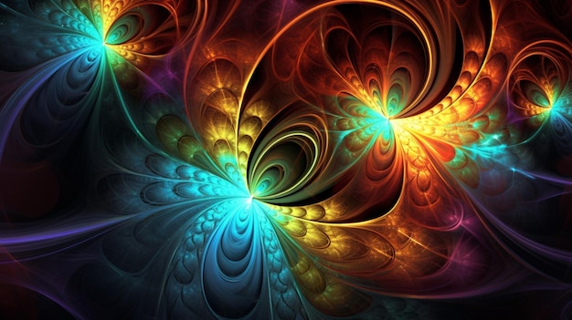 Fractal Art background