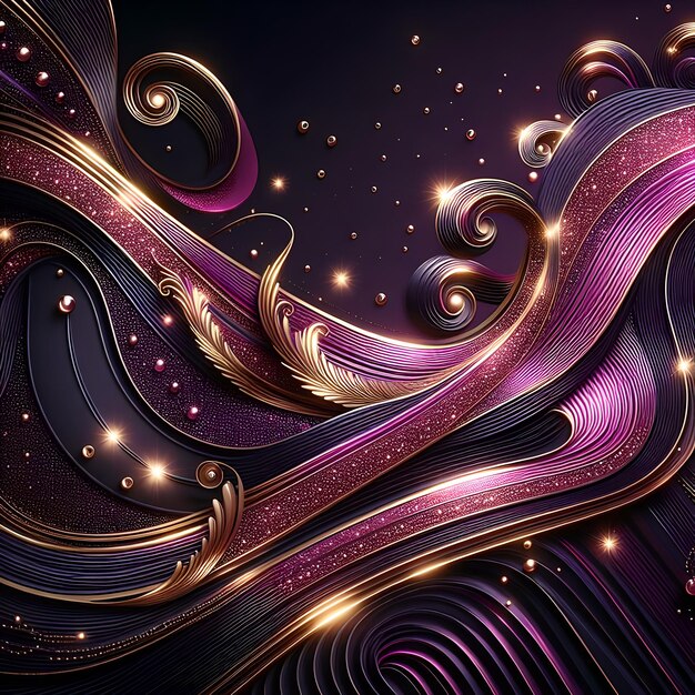 Fractal art creatief grafisch ontwerp