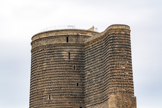 Fragment of the ancient wall of the Maidens Tower