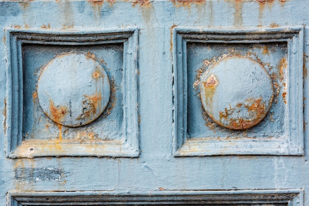 Fragment of an old wooden door. Background