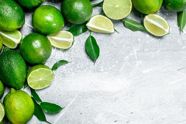 Fragrant green lime