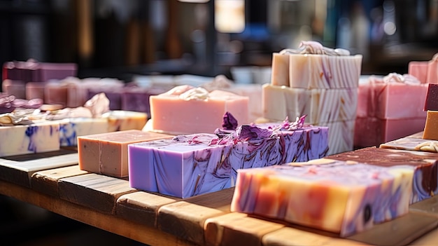 Fragrant soap production process Generative AI