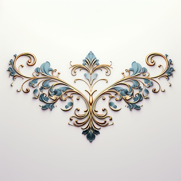 Frame 2D Vector Design Elegant Creative of an Ornate Luxurious Gold Picture Expensive Decorative